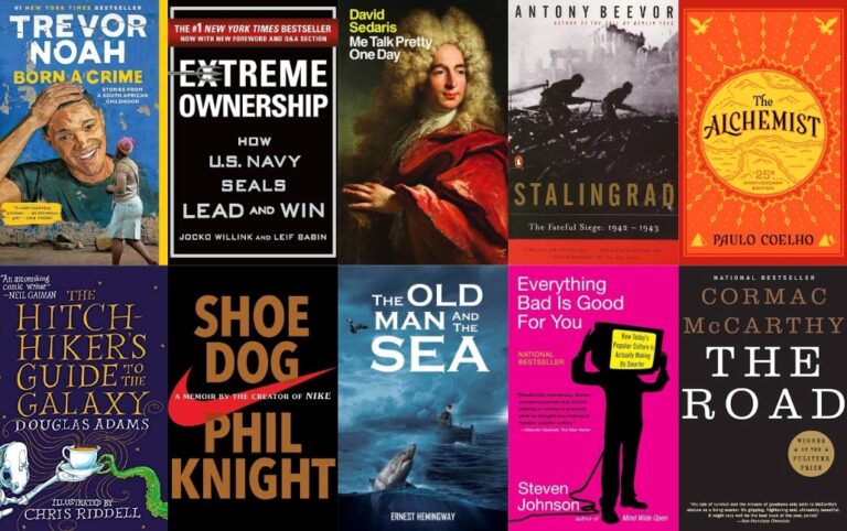 10 Must-Read Books for Guys Who Don’t Like to Read - Marcia Preston
